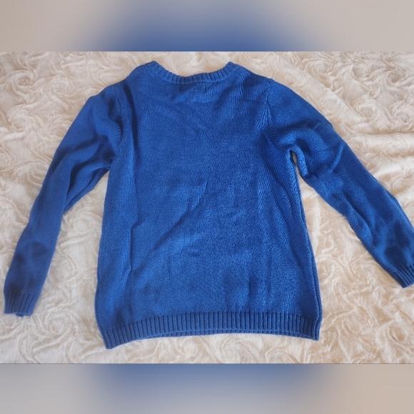 33Degrees Llama Ugly Christmas Sweater 100% Cotton Youth Sz Medium - Picture 7 of 7